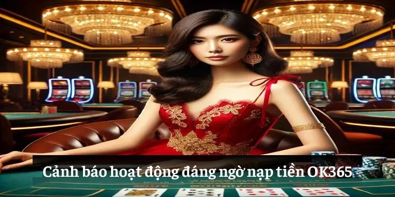 Cảnh báo hoạt động đáng ngờ nạp tiền OK365